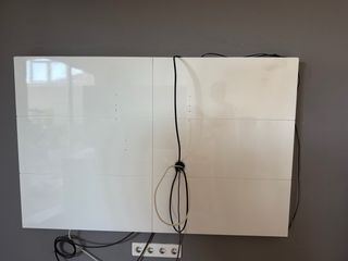 Tapa cables tv pared