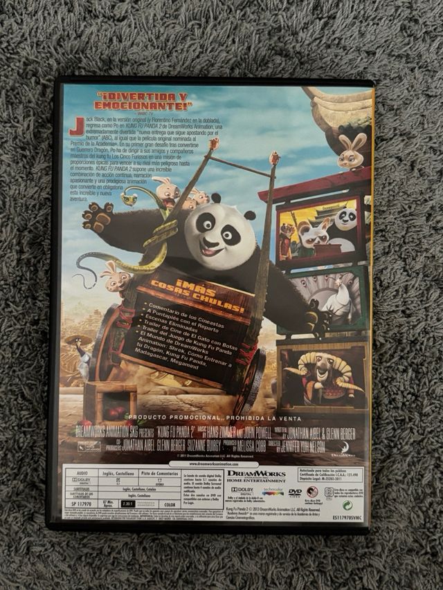 Kung Fu Panda 2 DVD