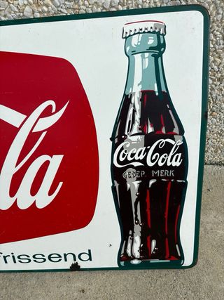 Letrero Coca-Cola antiguo