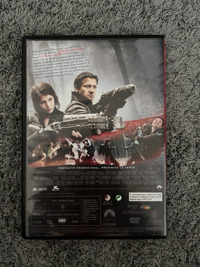 Pelicula Hansel & Gretel: Cazadores de Brujas