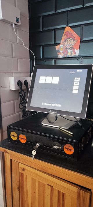 TPV Neron: Caja, impresora y teclado 