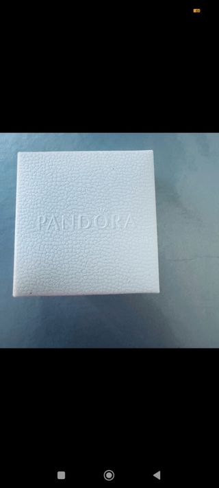 Collar Pandora Plata - Corazón con llave
