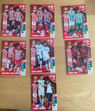 Pack 7 cards Air Force Adrenalyn XL 24-25