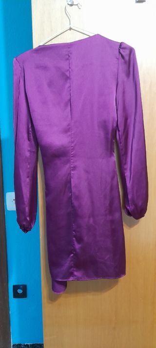 Vestido morado The Are fiesta