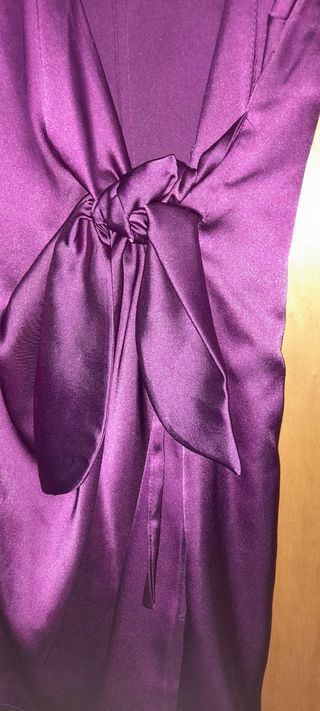 Vestido morado The Are fiesta