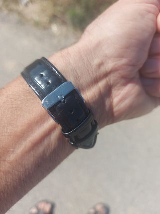 Reloj clásico hombre - Negro y Plata