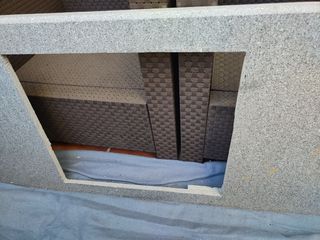 Encimera cocina gris piedra