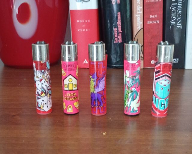 5 Accendini Clipper vintage