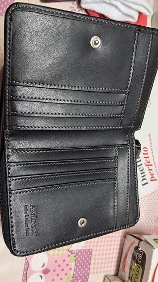 Portafoglio Avirex pelle nero