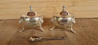Salero y pimentero vintage inglés