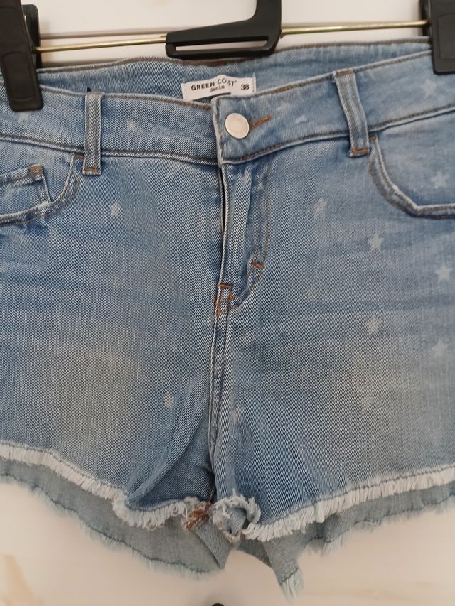 Shorts Green Coast estrellas - Talla M 38