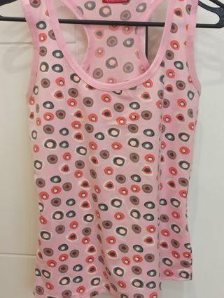 Camiseta tirantes multicolor TS