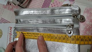 Pochette argento 3 zip