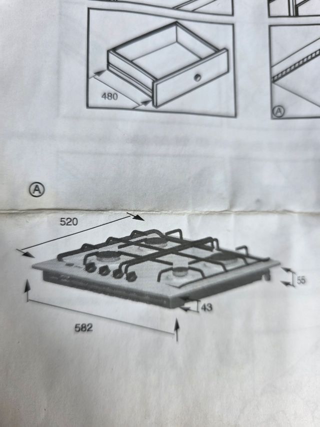 Placa inox Balay 3ETX464B/01