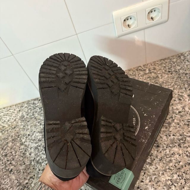 Zapatos Coolway Cherblu negros, talla 40