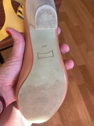 Sandalias CAMPER amarillas tacón