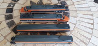 Trenini Lima TGV H0: 4 pezzi