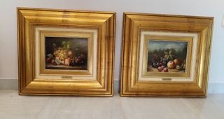 2 Cuadros - Bodegones fruta