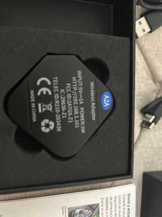 Adaptador inalámbrico A2A CarPlay Android Auto
