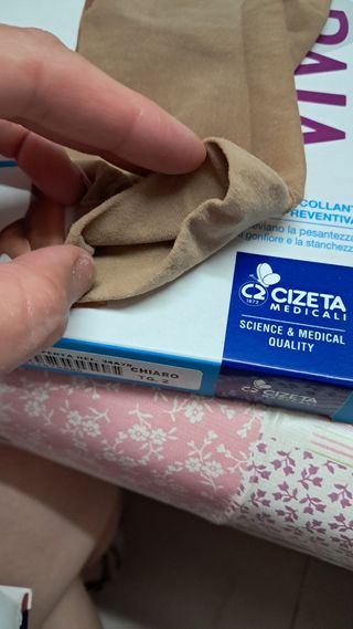 Collant gambaletto Cizeta Medical beige - 70/140 