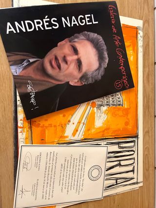 Litografía Andrés Nagel - Porta Nigra