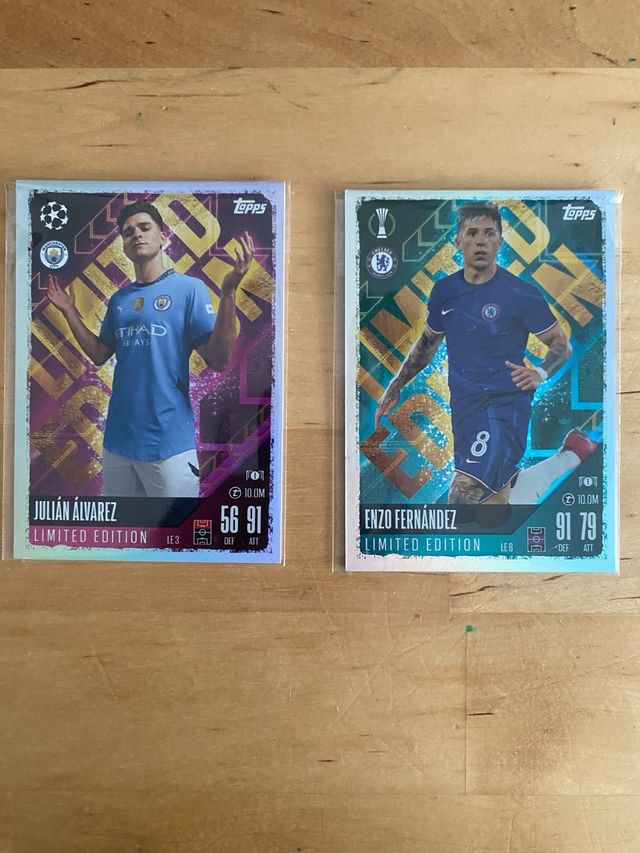 Pack 2 cards limited Edition Match Attax 24-25.