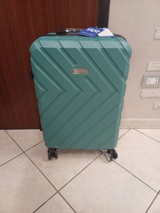 Valigia Royalty Rolls verde 69x43x25cm