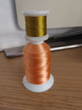 Hilo de preparar o hacer cebo mosquas trucha . 2 c
