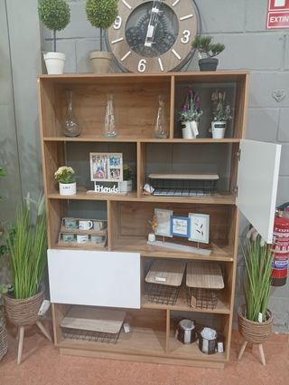 Estantería Librería 2 puertas - Madera