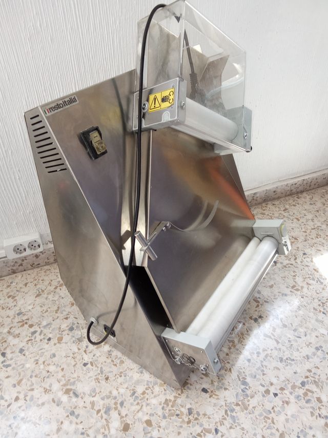 Máquina estiradora de pizza