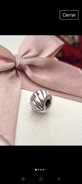 Clip Pandora plata