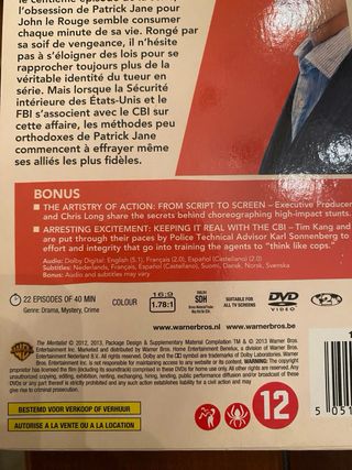 El Mentalista (DVD) temporadas 1-5