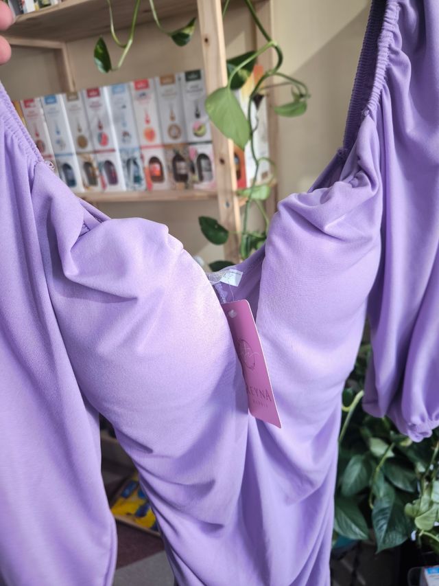 Vestido lila Keyna - Talla única