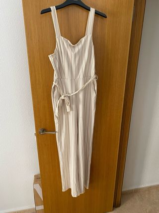 Mono rayas beige Fórmula Joven L
