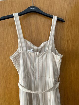 Mono rayas beige Fórmula Joven L