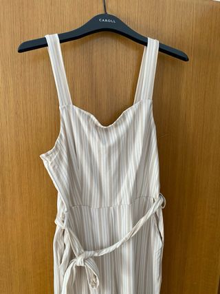 Mono rayas beige Fórmula Joven L