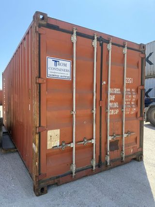 Contenedor 20'DV - Trom Containers