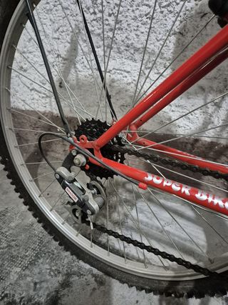 Bicicletta Country rossa