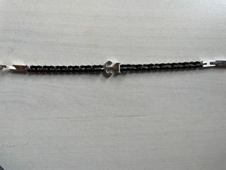 Bracciale uomo Morellato acciaio & ceramica- nuovo