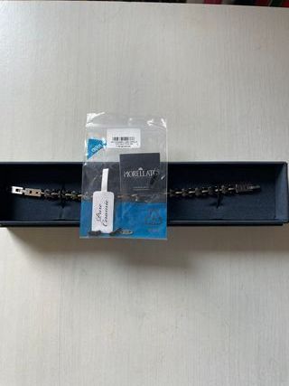 Bracciale uomo Morellato acciaio & ceramica- nuovo