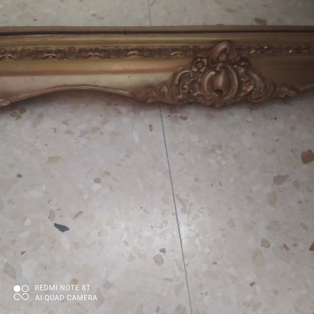 Espejo dorado vintage