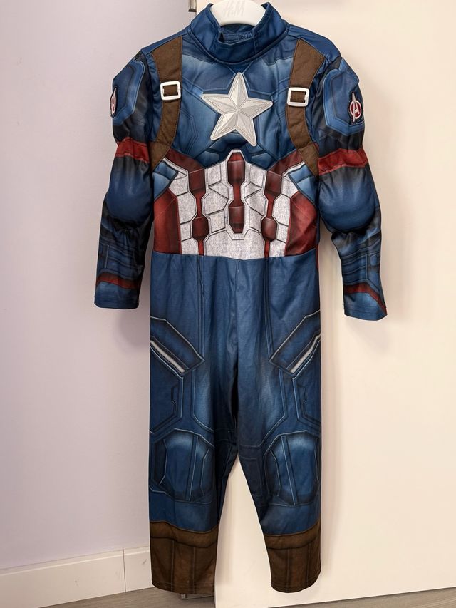 Disfraz Capitán América Marvel  T4,   105-115 cm