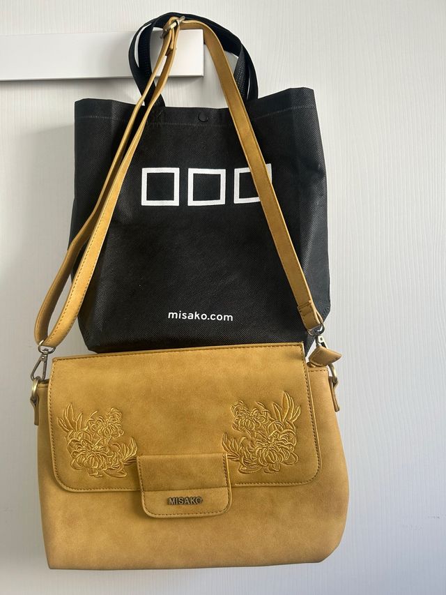 bandoleras misako bolso amarillo misako