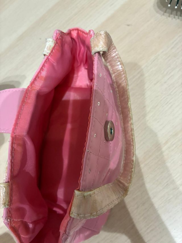 Bolso Trudi rosa transportar  perritos o peluches