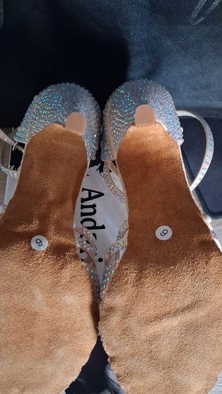 Zapatos baile beige