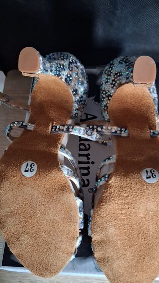 Zapatos baile salón leopardo