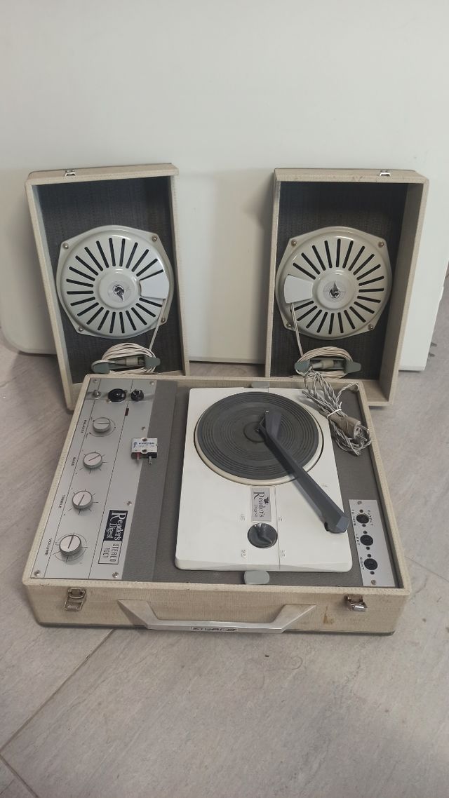 Tocadiscos Portátil Vintage