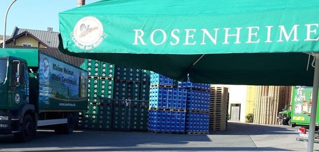 Striscione Auerbräu - 300x80cm