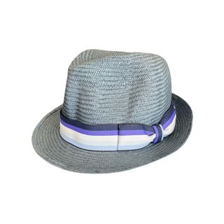 Cappello Borsalino modello Panama Azzurro