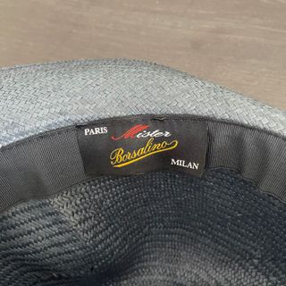 Cappello Borsalino modello Panama Azzurro